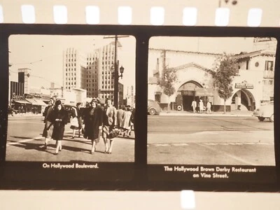 Hollywood - Three TRU-VUE 3D Strip #509 & 510 - 42 Stereoscopic Photos 1930s - Image 1 of 4