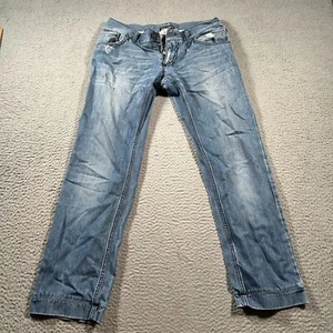 Dolce & Gabbana Jeans Mens 32x29 Straight Blue Light Wash Denim Mid Rise Italy - Picture 1 of 14