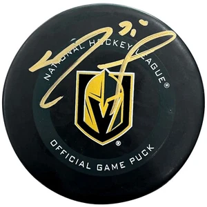 Ryan Reaves Autografato Vegas Golden Knights gioco ufficiale hockey disco firmato - Foto 1 di 4