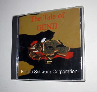 Rare Software CD The Tale Of Genji Volume 1 Murasaki Shikibu Windows 3.1 Fujitsu - Image 1 of 3