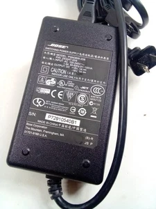 Adaptador de fuente de alimentación OEM Bose SoundDock 2, 3 Series II PSM36W-208 cable de CA negro - Imagen 1 de 4