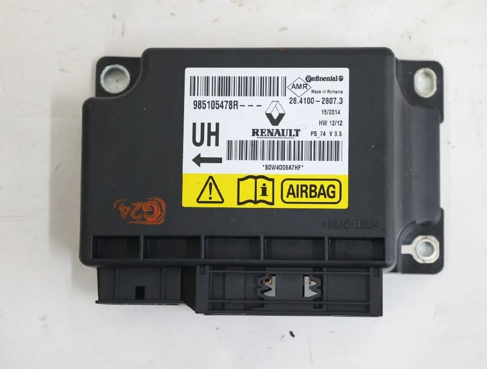 Unidad de control sensor de impacto Renault MEGANE 3 BZ 985105478R CONTINENTAL 1.2 10-201 Foto 1 de 4