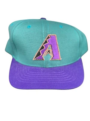 De colección New Era 9Fifty MLB Arizona Diamondbacks Snapback Sombrero Verde azulado Pequeño Foto 1 de 4