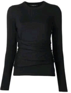 derek lam cashmere Silk Sweater Size L Black - Picture 1 of 8