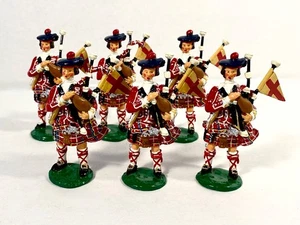 GARIBALDI Lead Toy Soldier HIGHLAND PIPERS - Picture 1 of 2