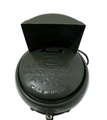 Willys MB Ford GPW CJ2A Jeeps 4.5 Blackout Drive Headlamp Fender Light Unit |Fit - Image 1 of 4