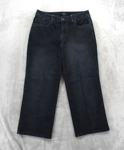 Sonoma Life+ Style Jeans Damen 8 Dark Wash Capri Cropped Stretch DS8370740 - Bild 1 von 17