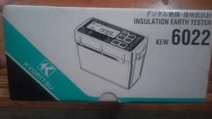Digital Insulation and Ground Resistance Tester KEW6022 Kyoritsu - Picture 1 of 5