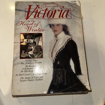 Victoria Vintage Magazine 1991 9 Issues Jan Feb March April May June Aug Sep Oct - Image 1 of 4