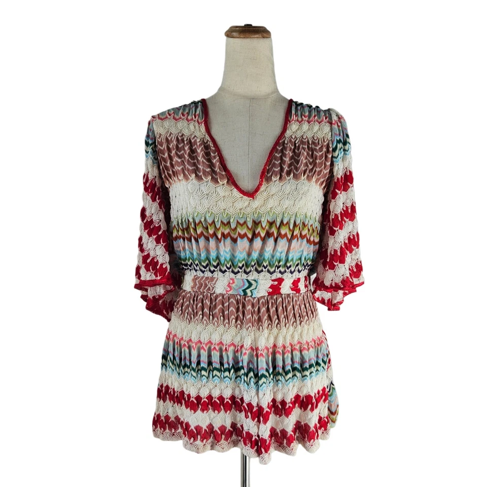 Mono Missoni Mare Multicolor Crochet Mujer Foto 1 de 4