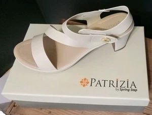 Patrizia by Spring Step Asymadade Women's Sandals, Size US 9 1/2- 10 In Beige - Picture 1 of 7
