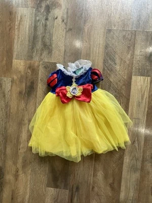 Disney Bebé Niñas Deluxe Princesa Blancanieves Vestido Disfraz Foto 1 de 4