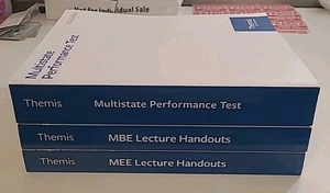 THEMIS BAR REVIEW 2024 3 books Lot . MEE Lecture H. MBE Lecture H. Performance T - Bild 1 von 5