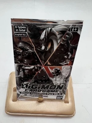 Digimon tcg Official Tournament Pack Vol 6 English New Set of 10 Pack - Image 1 of 4