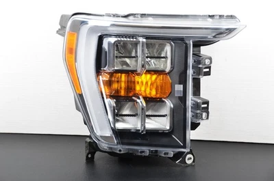 2021 2022 2023 Ford F-150 Chrome XLT LED Headlight RH Right Passenger Side OEM - Image 1 of 4