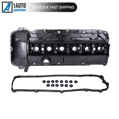 Valve Cover W/ Gasket For 2002-2006 BMW 325Ci 330Ci X3 X5 525i 530i Z4 2.5L 3.0L Foto 1 de 4