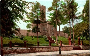 Lehigh County Gefängnis, Allentown, Pennsylvania Postkarte - Valentine & Sons - Bild 1 von 2