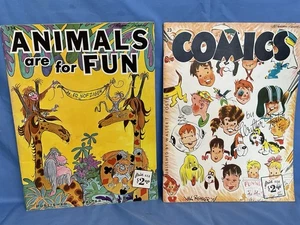 Walter Foster Comics Drawing Books 23 And 134, Cartoon Animals Are For Fun - Picture 1 of 4