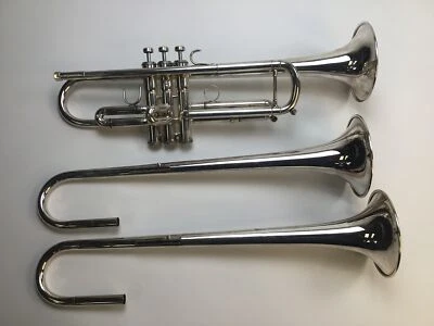 Used Warburton Bb Trumpet (Includes 3 Bells) (SN: 014) - Image 1 of 4