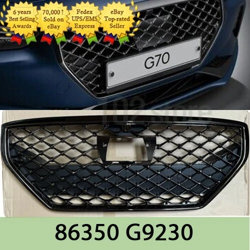 OEM 86350G9230 Front Radiator Grille for Hyundai Genesis G70 _No Tariffs In US - Image 1 of 1