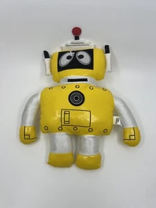 Rare Yo Gabba Gabba Plex Robot Plush Toy 13 Inch GabbaCadabra 2012 - Picture 1 of 2