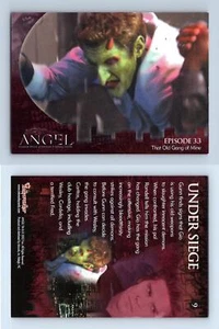 Under Siege #9 Angel Season 3 Inkworks Trading Card - Picture 1 of 1