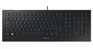 CHERRY Strait 3.0 USB Wired QWERTY Black Corded Keyboard 4025112087394 JK-0360GB - Picture 1 of 2