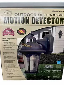 New Altair Lighting Decorative Motion Detector Autumn Gold Finish AL-2753 - Picture 1 of 6
