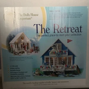 Dolls House Emporium 1:12 The Retreat Dolls House with box 12th Scale *pick up* - Picture 1 of 8