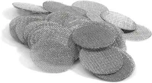 500 pcs FREE POSTAGE Fine Quality Steel Pipe Screen Filter 20mm Gauze Metal Bong - Picture 1 of 6