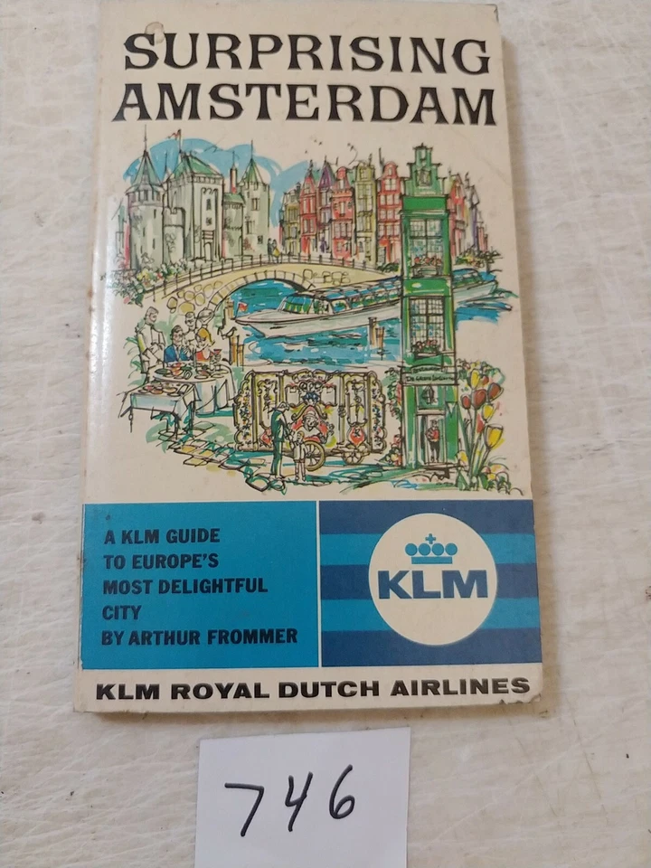 SURPRISING AMSTERMAN GUIDE BOOK KLM 1965 - Image 1 of 4