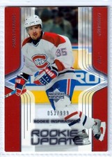 2003-04 Upper Deck Rookie Update #122 Tomas Plekanec RC /999 Montreal Canadiens