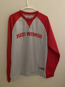 Reebok Jersey Sweater Detroit Red Wings, Size Large - Picture 1 of 4