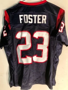 Reebok Women's NFL Jersey Houston Texans Foster Navy sz M - Picture 1 of 1