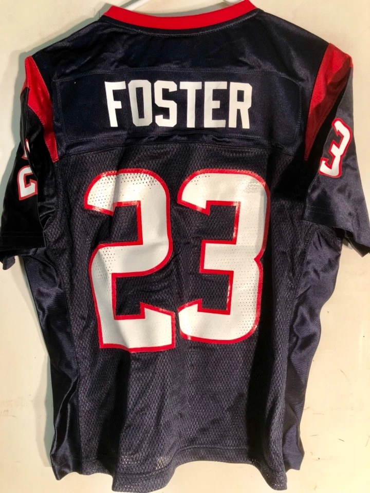 Reebok Women's NFL Jersey Houston Texans Foster Navy sz M - Image 1 of 1