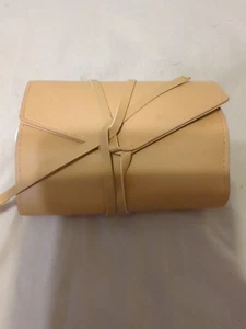Glass Ladder Katherine Tech Organizer Roll Up Travel Pouch Leather Brand New - Picture 1 of 6