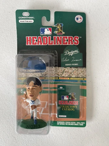 Corinthian 1996 Headliners Dodgers Hideo Nomo Cover