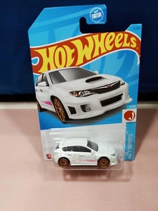 2023 Hot Wheels Subaru WRX STI White Diecast HW J-Imports 1:64 Scale New - Picture 1 of 2