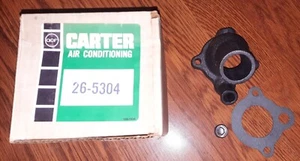 NOS CARTER 26-5304 COOLANT WATER OUTLET FOR 1970-77 AMERICAN MOTORS JEEP - Picture 1 of 1