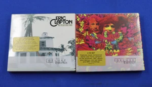 Cream and Eric Clapton Two Album Bundle Four Disc CD Collection Deluxe Editions - Picture 1 of 4