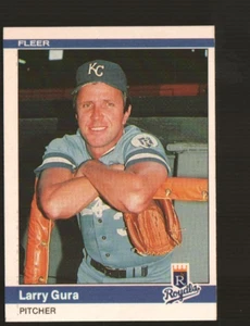 1984 Fleer Baseball #347 - Larry Gura - Kansas City Royals 84-885 - Bild 1 von 2