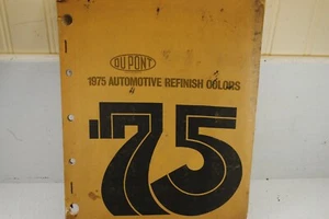 1975 Dupont Automotive Paint Color Book - Picture 1 of 6