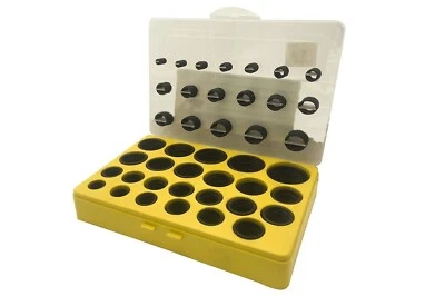 Kit guarnizioni o ring 42 misure diverse 666 pezzi anelli gommini VALIGIA - Immagine 1 di 4