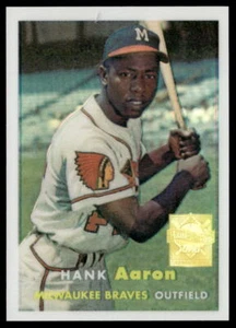 2013 Topps #20 Hank Aaron BASEBALL Milwaukee Braves - Picture 1 of 2