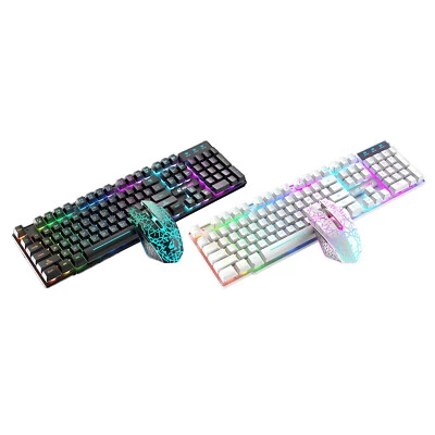 Wireless MINI Keyboard & Mouse Set for Windows 10 PC English with 2400dpi Sensor - Image 1 of 2