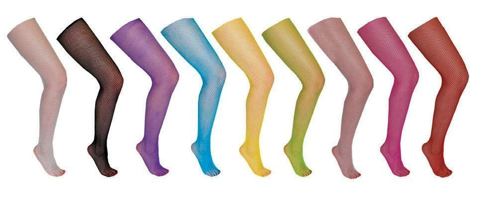 1 paio di calze a rete per danza o travestimento carnevale - Immagine 1 di 1