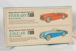 Kit doble modelo de plástico de coche Ringo - Ferrari SOLAMENTE caja sin montar + instrucciones #C-510 - Imagen 1 de 16