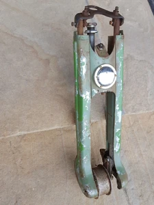 1957 Express Radexi Moped Oldtimer 50ccm Gabel vorne Vorderradgabel Gabelbrücke - Bild 1 von 11
