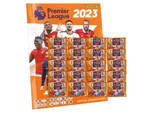 Panini Premier League 2023 Sticker – 1x Sammelalbum + 20x Stickertüten - Picture 1 of 1