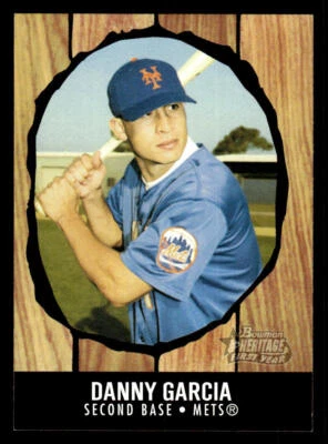 2003 Bowman Heritage #189 Danny Garcia Rookie Card New York Mets - Image 1 of 2